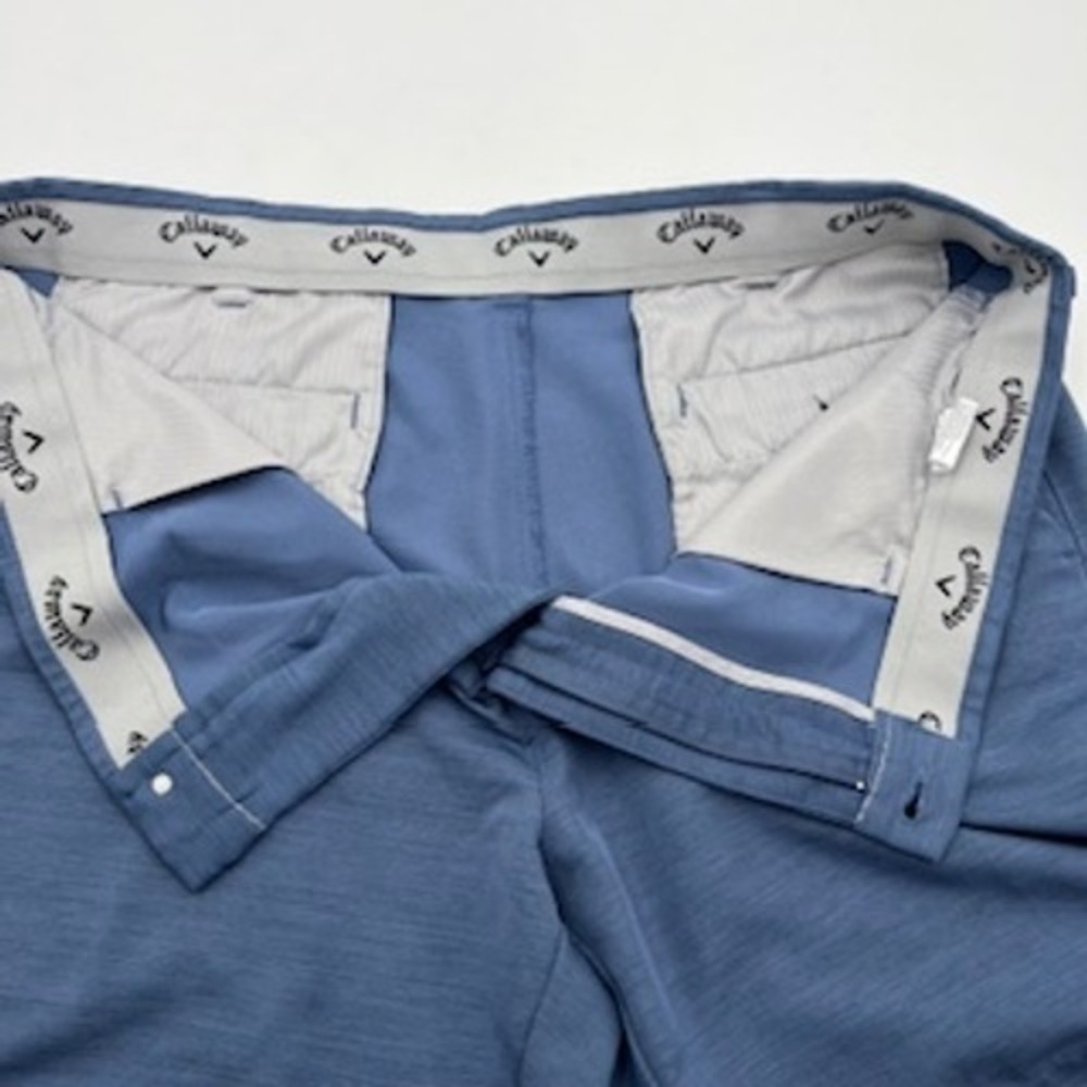 Callaway Mens Golf Shorts Bundle Lot of 3 Blue Grey Space Dye Size 38 Regular - Picture 6 of 12